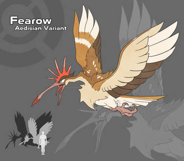 Spearow, Fearow and Ho-Oh by Catapultato on DeviantArt