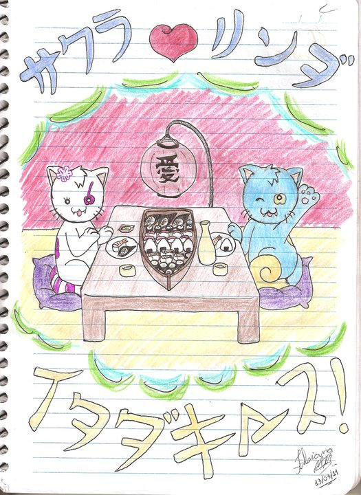 Ringo and Sakura by Hajimemasune on DeviantArt