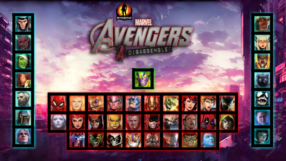 NetherRealm Marvel Fighting Game Roster by Aidan123X on DeviantArt