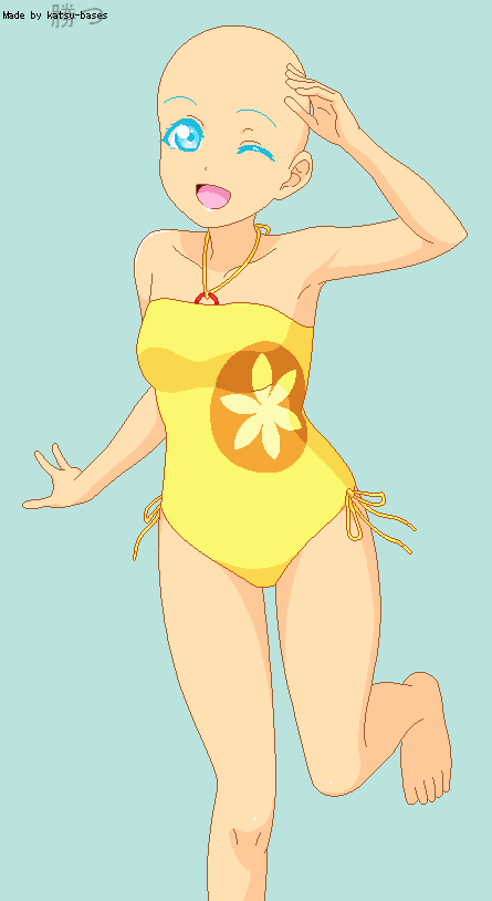 Base: Citrus Pattern Bathing Suit by katsu-bases on DeviantArt Base: Citrus Pattern Bathing Suit by katsu-bases on DeviantArt
