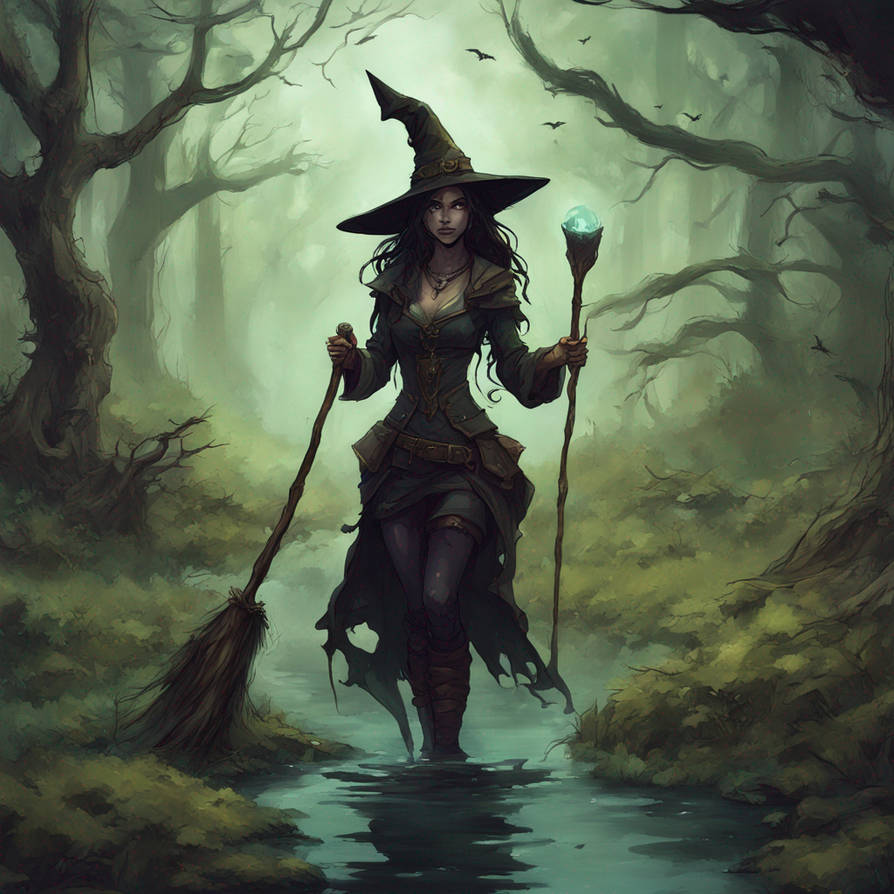 Swamp witch #dailychallenge