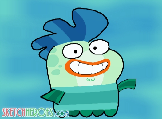 Milo from Fish Hooks by SketchHeroes on DeviantArt