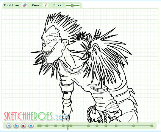 How to Draw Ryuk Part 2 by SketchHeroes on DeviantArt