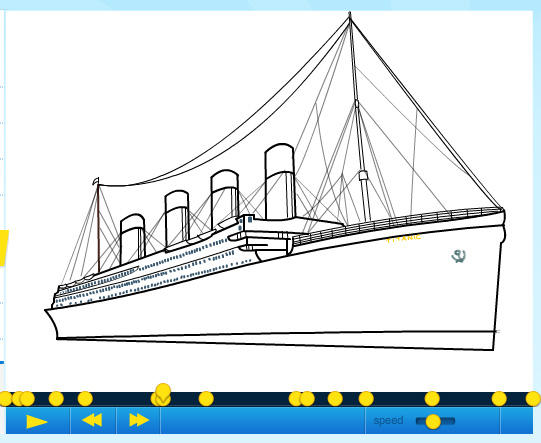 How to draw a Ship from the movie Titanic Part 2 by SketchHeroes on