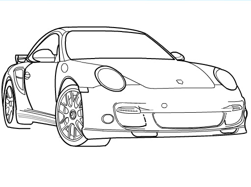 How To Draw A Porsche Part 2 By Sketchheroes On Deviantart