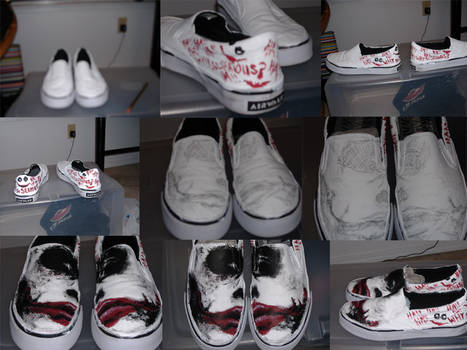 Making of Why So Serious Shoe