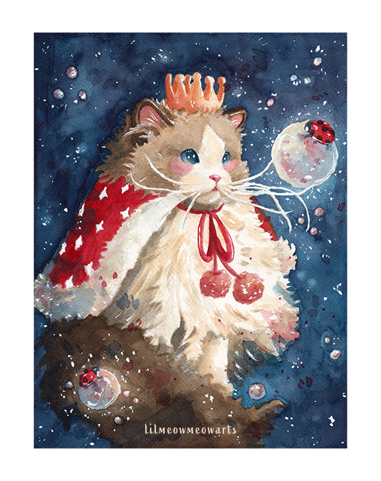 KING KITTY by lilmeowmeowarts on DeviantArt