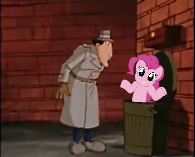 Pinkie Pie an Inspector Gadget