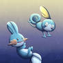 [Pokemon] Sobble + Mudkip