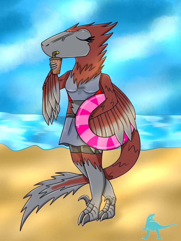 Pyrorator Cute Summer time don't Pyroraptor by lannak-jurassic-21 on DeviantArt