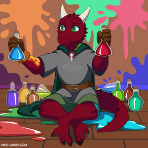 (Animation) Art Fight: Potion Master