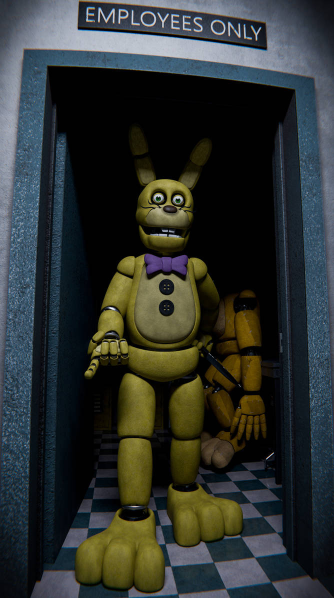my new spring bonnie model by orange010 on DeviantArt