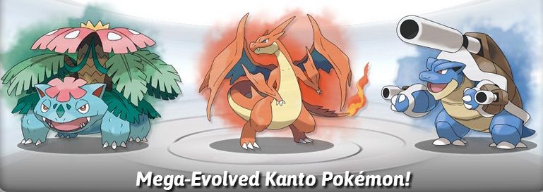 Mega-Evolved Kanto Pokemon!