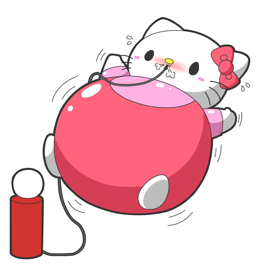 Sanrio Inflation Hello Kitty inflated by selphy6 on DeviantArt