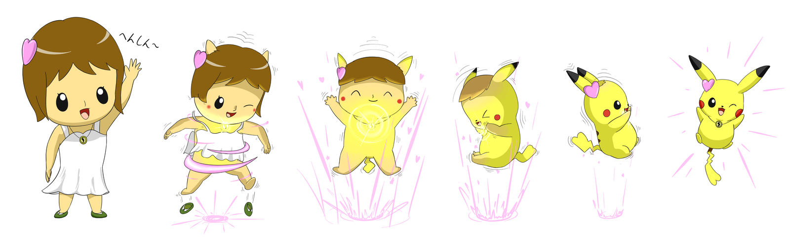 Pikachu TF sequence by selphy6 on DeviantArt