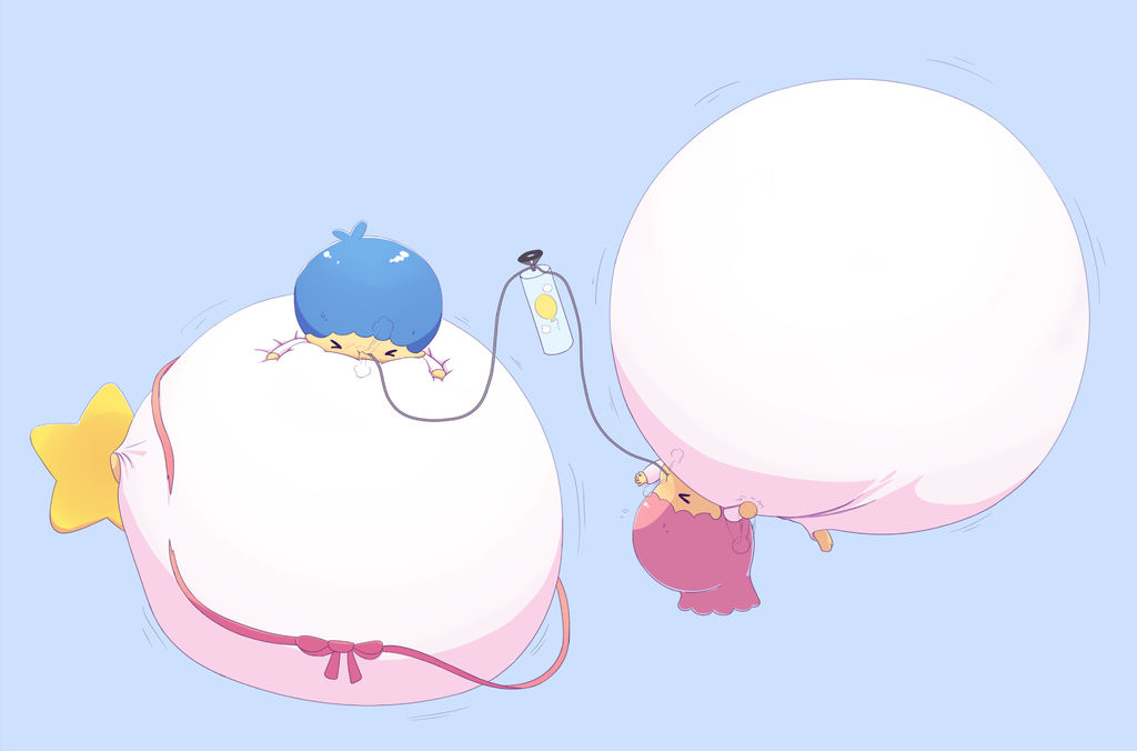 Sanrio Inflation Inflated Little Twin Stars by selphy6 on DeviantArt
