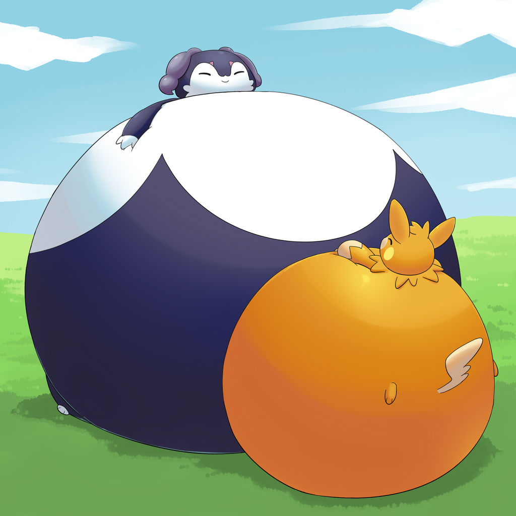 Indeedee Inflation Pawmot and Indeedee (8/11) by selphy6 on DeviantArt