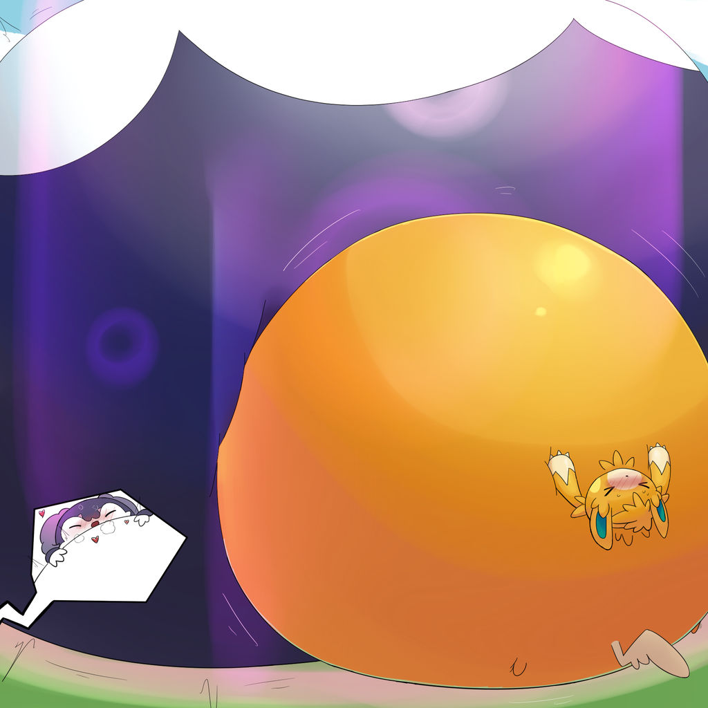 Indeedee Inflation Pawmot and Indeedee (11/11) by selphy6 on DeviantArt