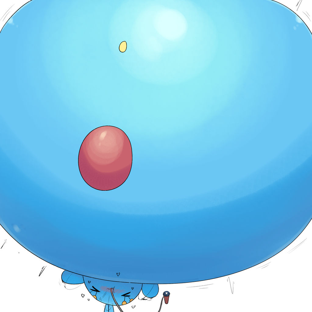 Inflanted Inflated Manaphy (7/7) by selphy6 on DeviantArt