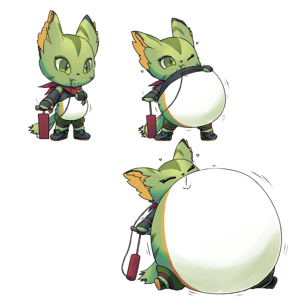 (Commission) Inflated Carol by selphy6 on DeviantArt