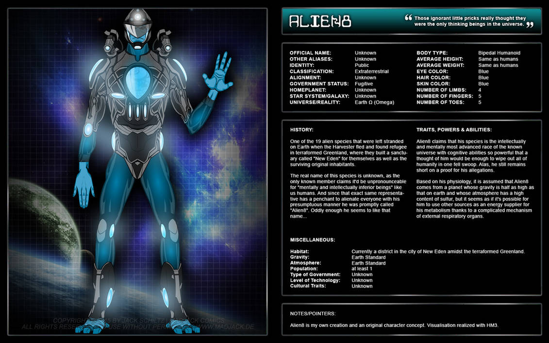 Alien8 by MadJack-S on DeviantArt