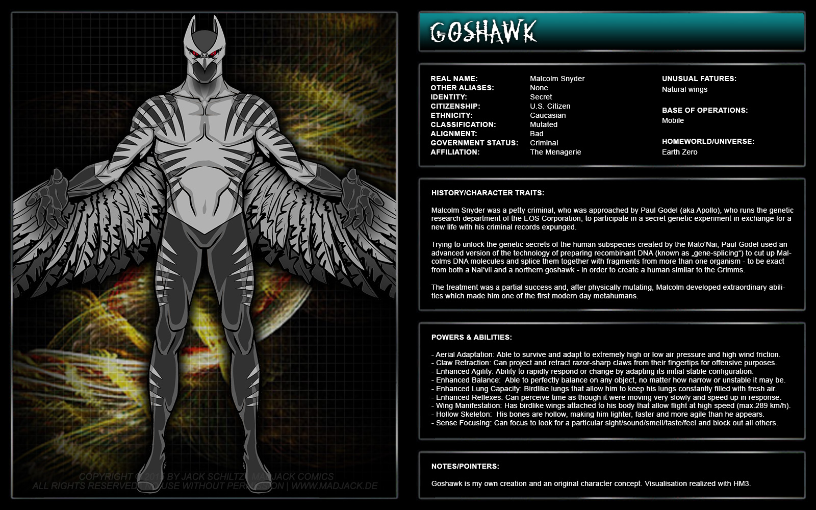 Project Goshawk Goshawk by MadJack-S on DeviantArt
