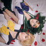 Sailor Moon cosplay: Michiru and Haruka