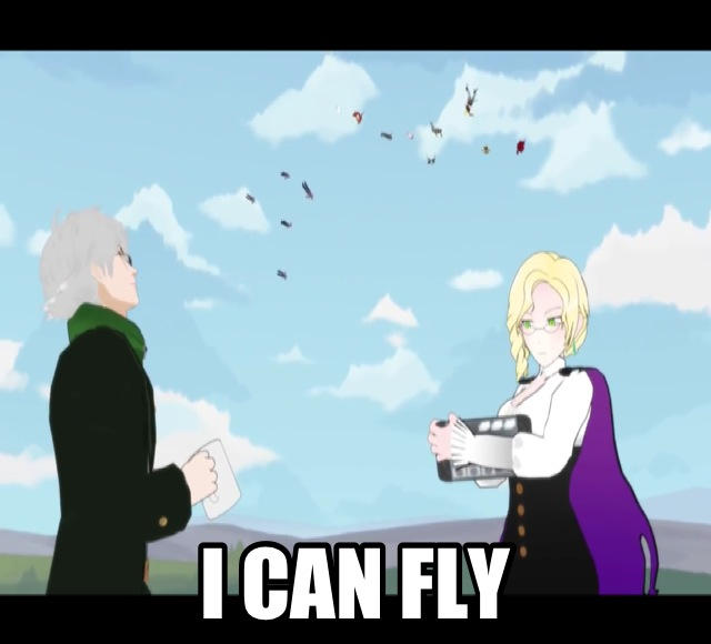 RWBY Fly by dinochickrox on DeviantArt