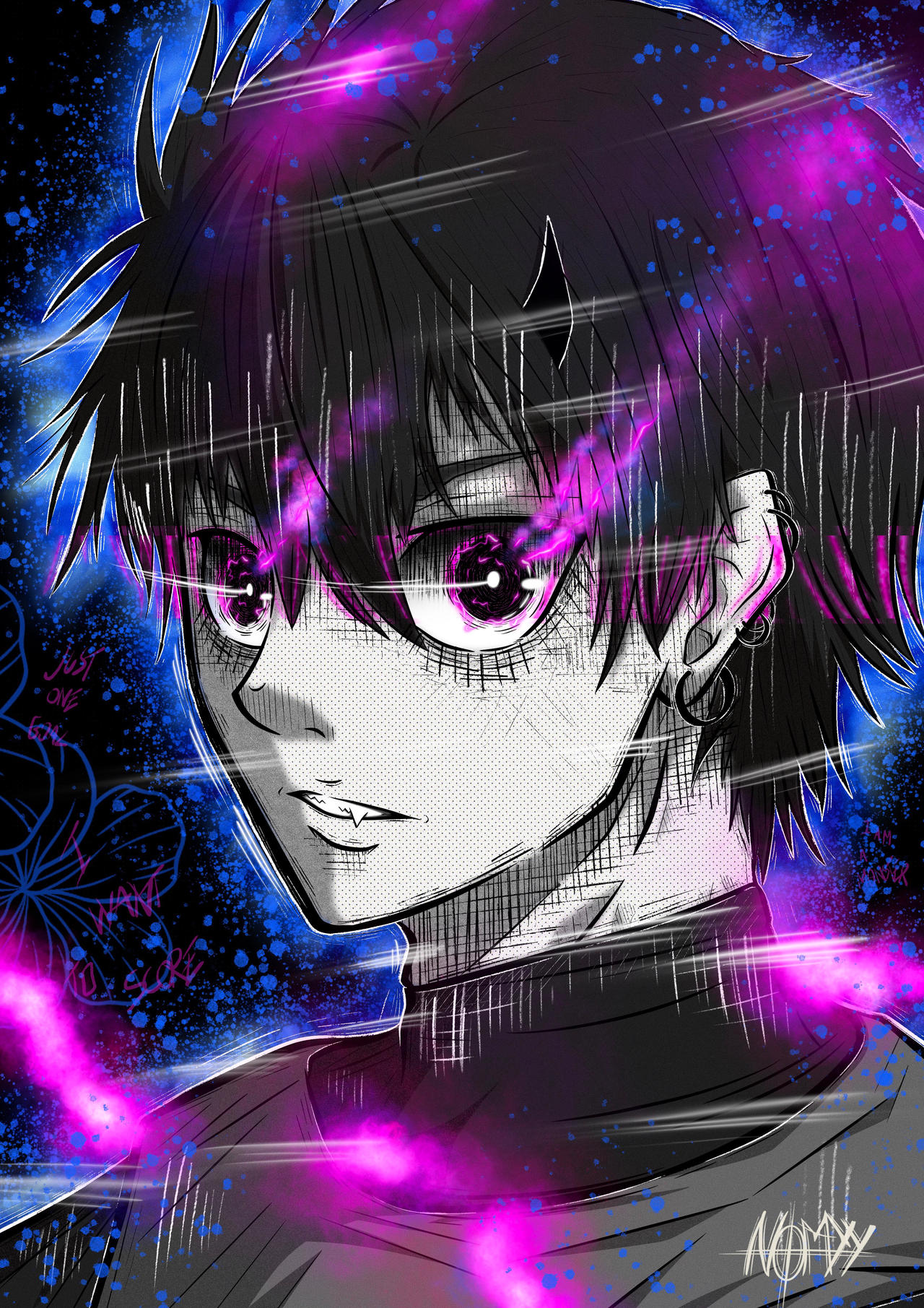 Isagi by NomyyART on DeviantArt