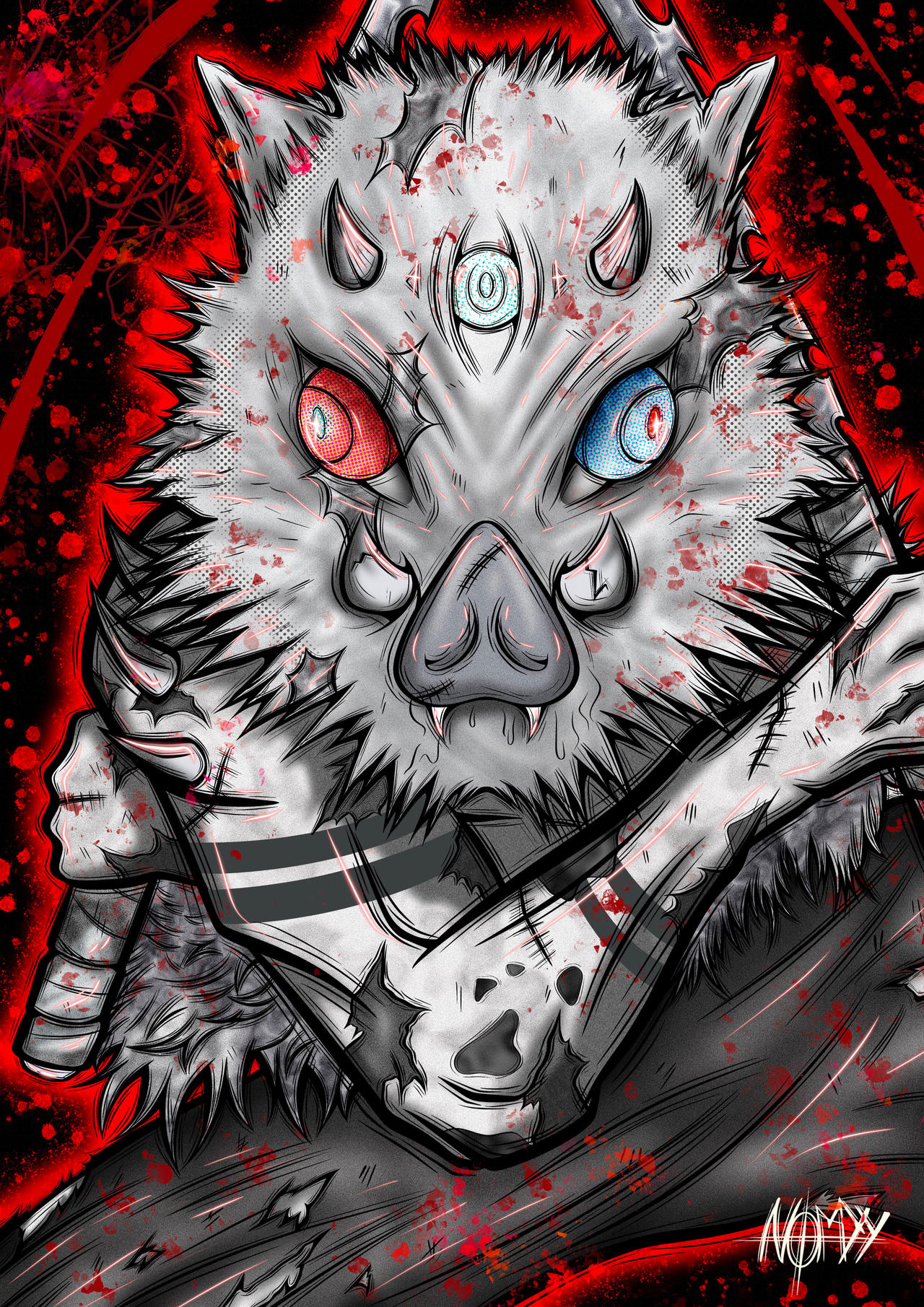 Inosuke by NomyyART on DeviantArt