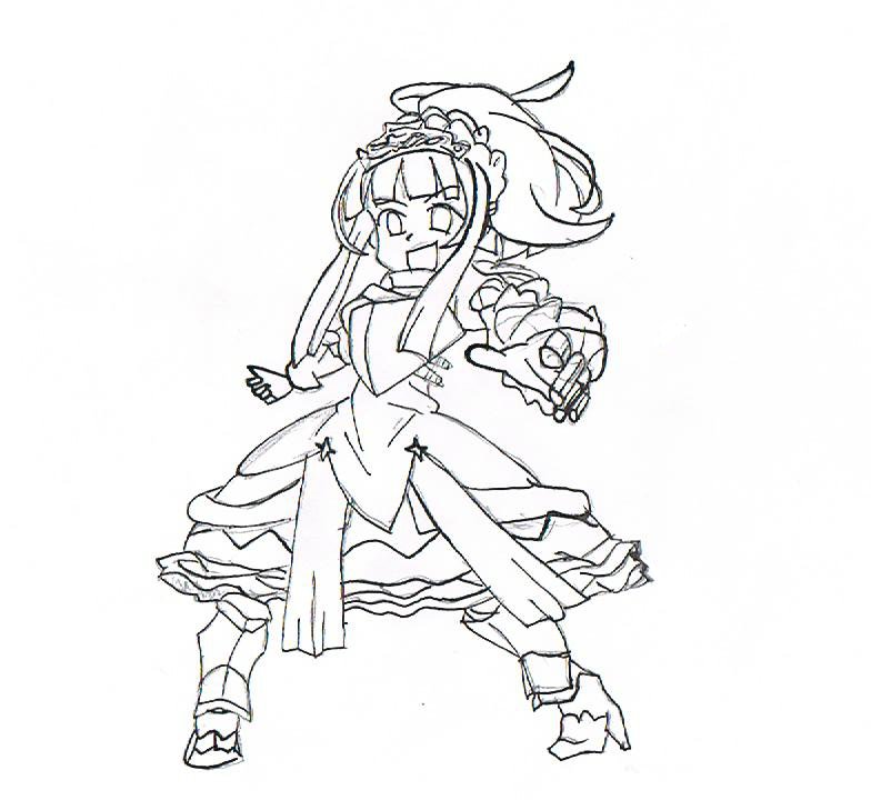 Etrian Odyssey - Inking Practice 7