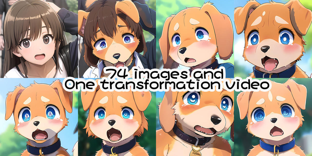 Girl TF dog by PUPPTF on DeviantArt