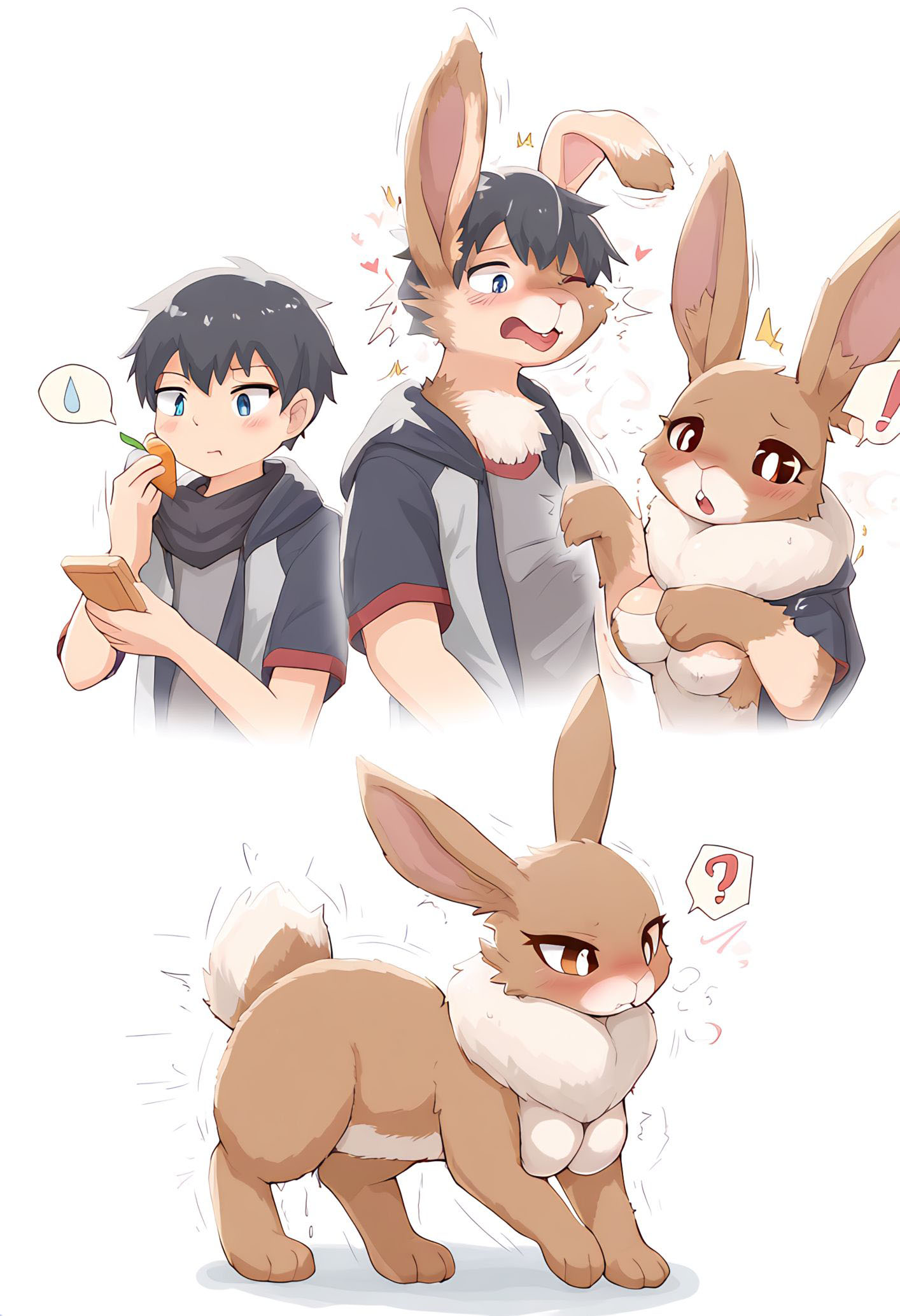 Texi Rabbit Rabbit TF sequence 1 by PUPPTF on DeviantArt
