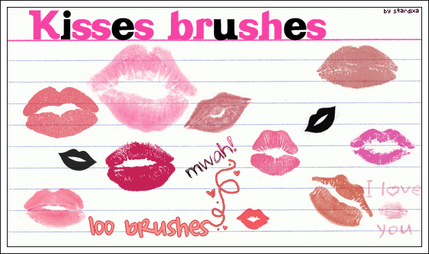 Kisses brushes