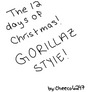 12 Days of Gorillaz-animation!