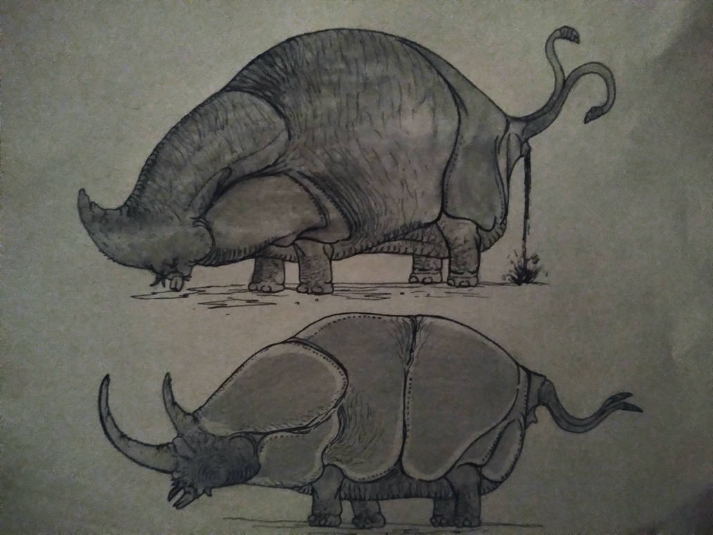 Fat Rinoh Fat Rhinos by poo-stinker on DeviantArt