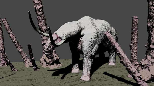 Mastodon in the Pillar Forest