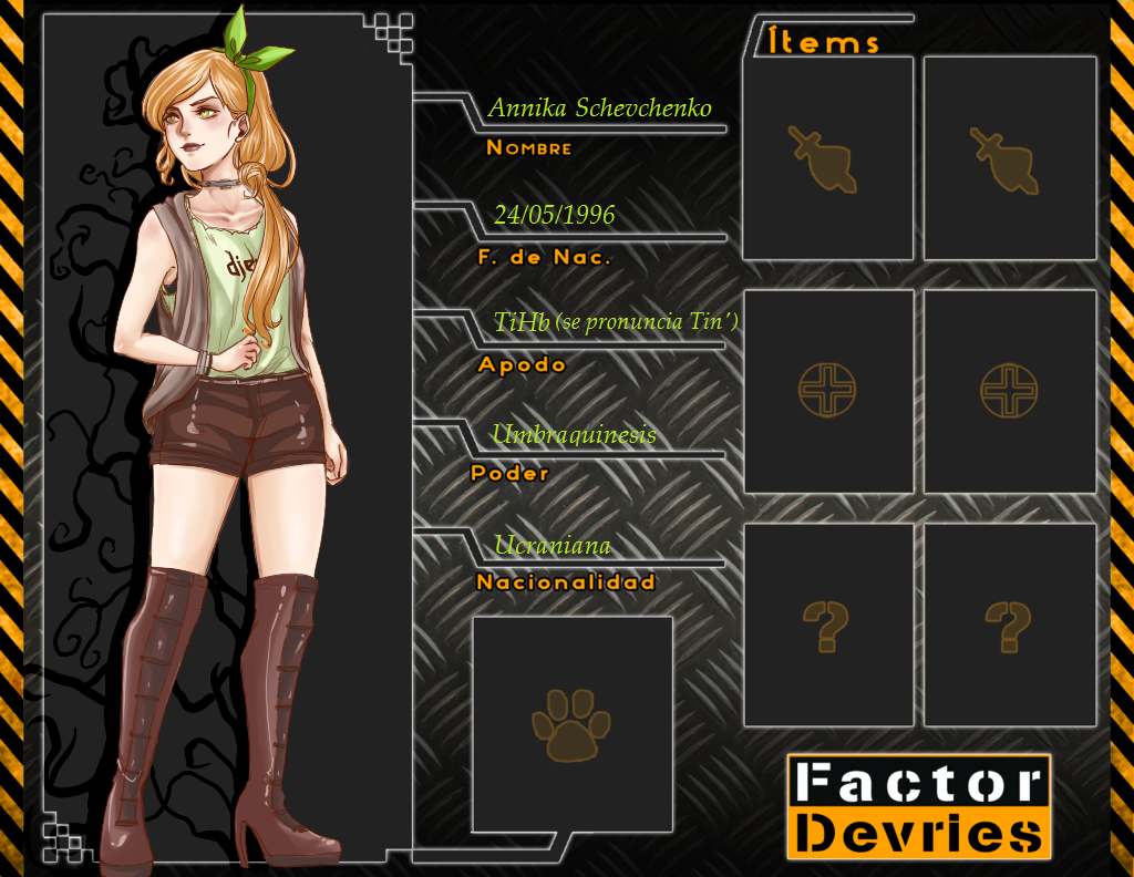 Annika Inescapable Graphics Ficha Annika by BrujaBea on DeviantArt