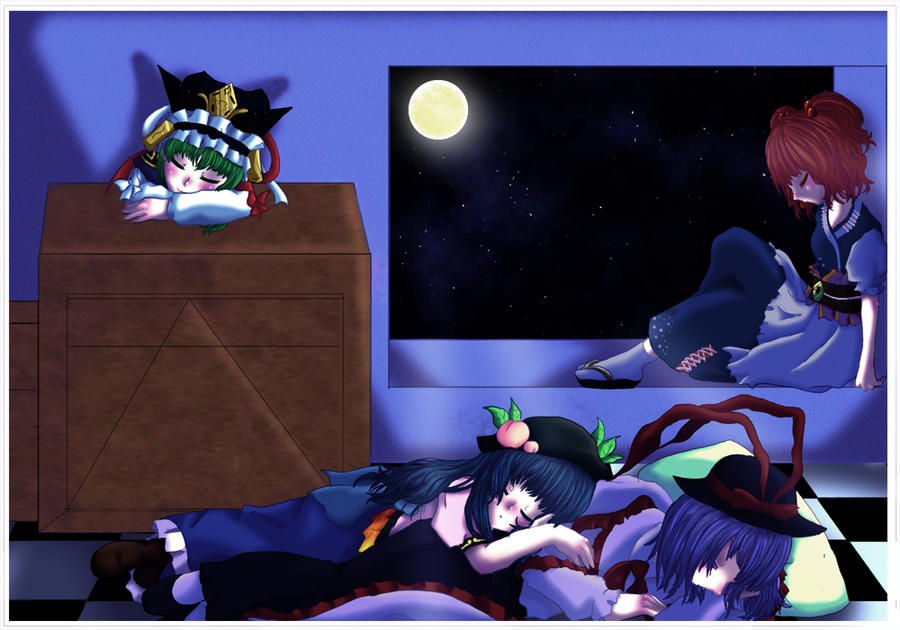 Touhou Calendar November by keltzy on DeviantArt