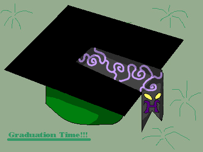 tmnt u graduation cap