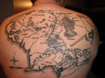 Map of Middle Earth by MCnVegas