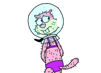 Sandy Embarrassed without Fur by Ashtoncreatesart25 on DeviantArt