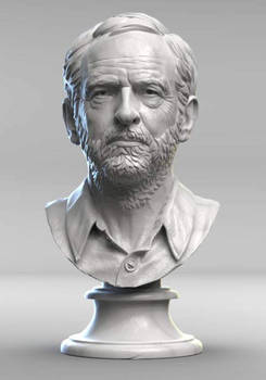 Jeremy Corbyn bust