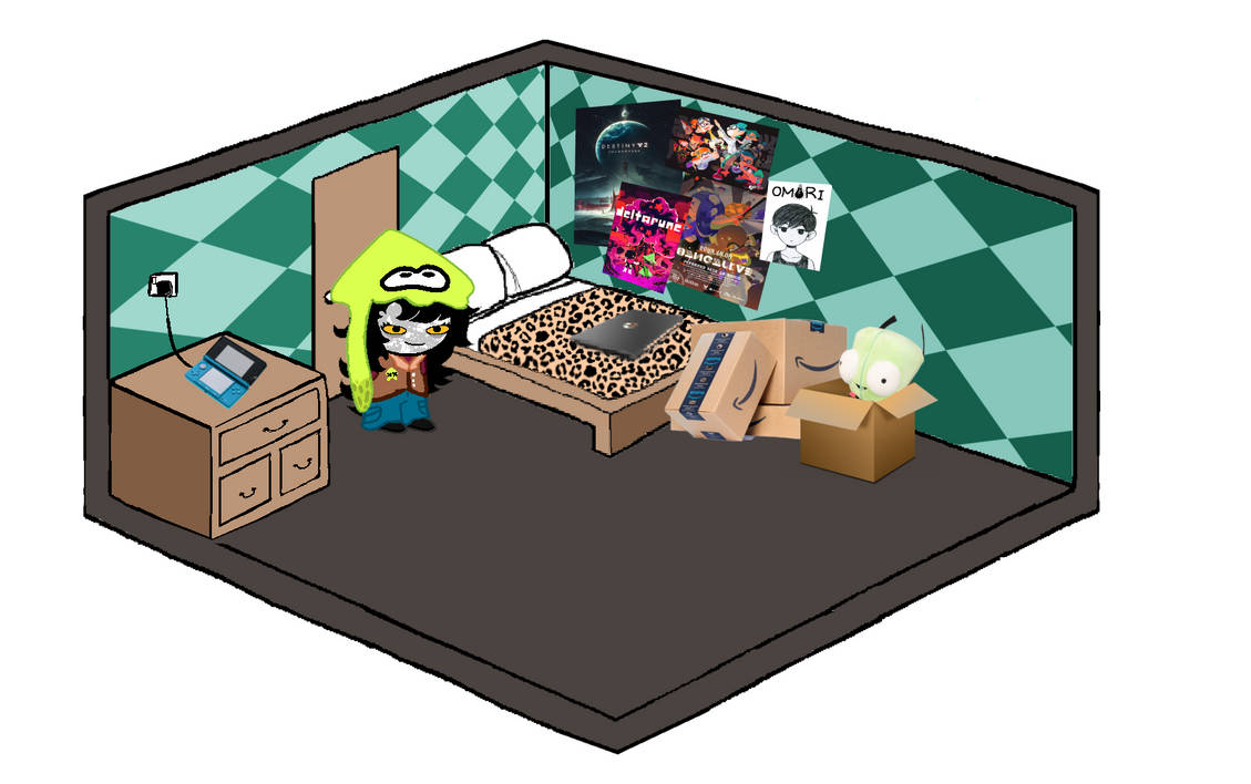 Homestuck fantroll room by theevilrabbit64 on DeviantArt