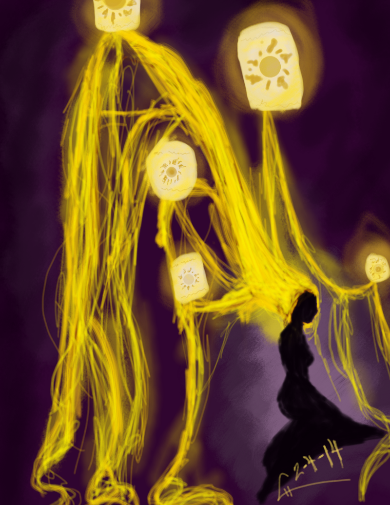 Tangled Poster Idea (Sketch)