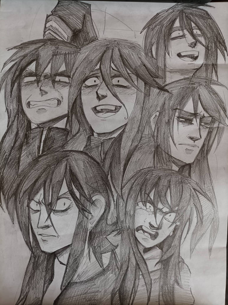 Oc Expression Exercise Expression exercise with an oc by 514Bino on DeviantArt