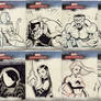 Marvel Masterpieces 1 sketches