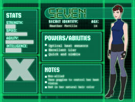 Young Justice OC- Seven