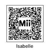 Isabelle Mii QR Code by Mota444 on DeviantArt