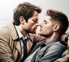 Dean and Castiel #1